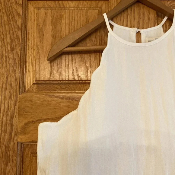 JUN & IVY Francesca’s Tank Top Blouse Shirt White Size  M - Picture 4 of 9